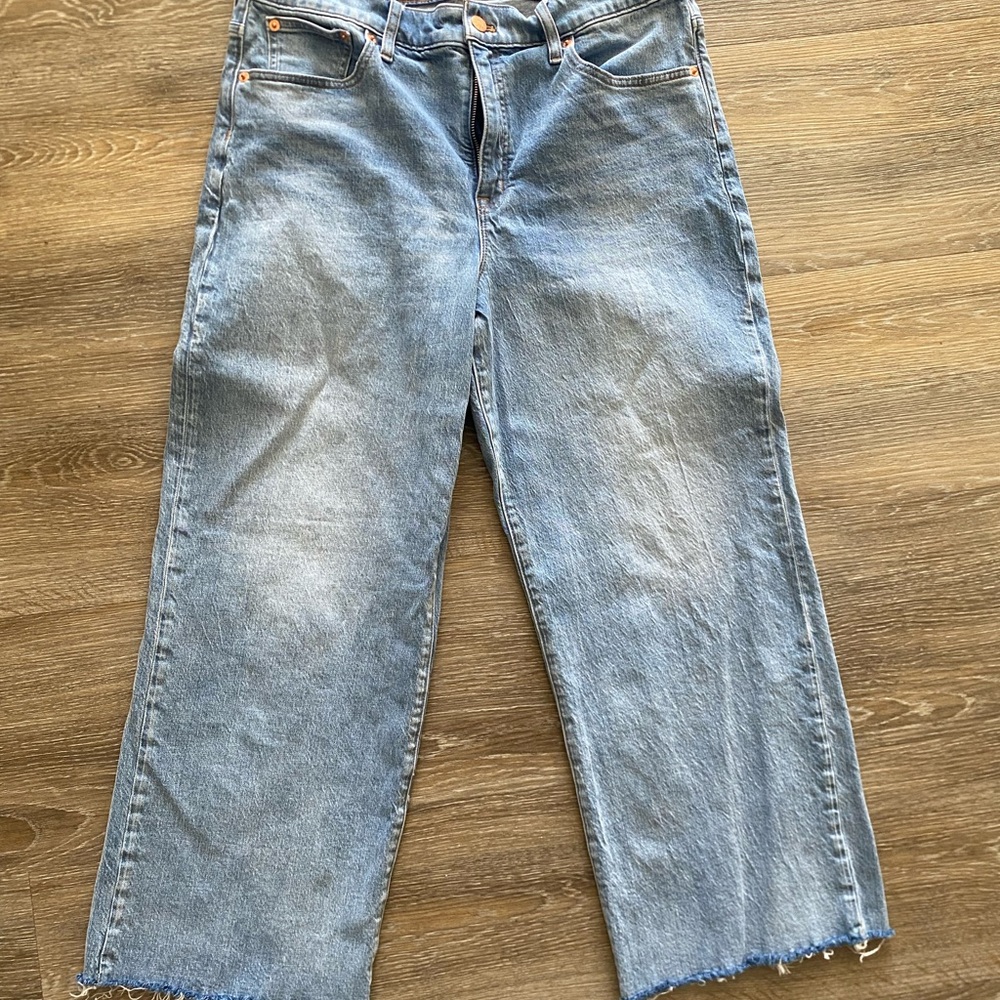 J. Crew Light Blue Straight Leg Jeans - Picture 3 of 6